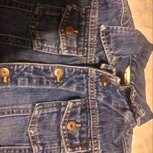 Vintage jean jacket boys size 6/7